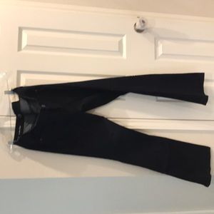 Dark wash flare jeans